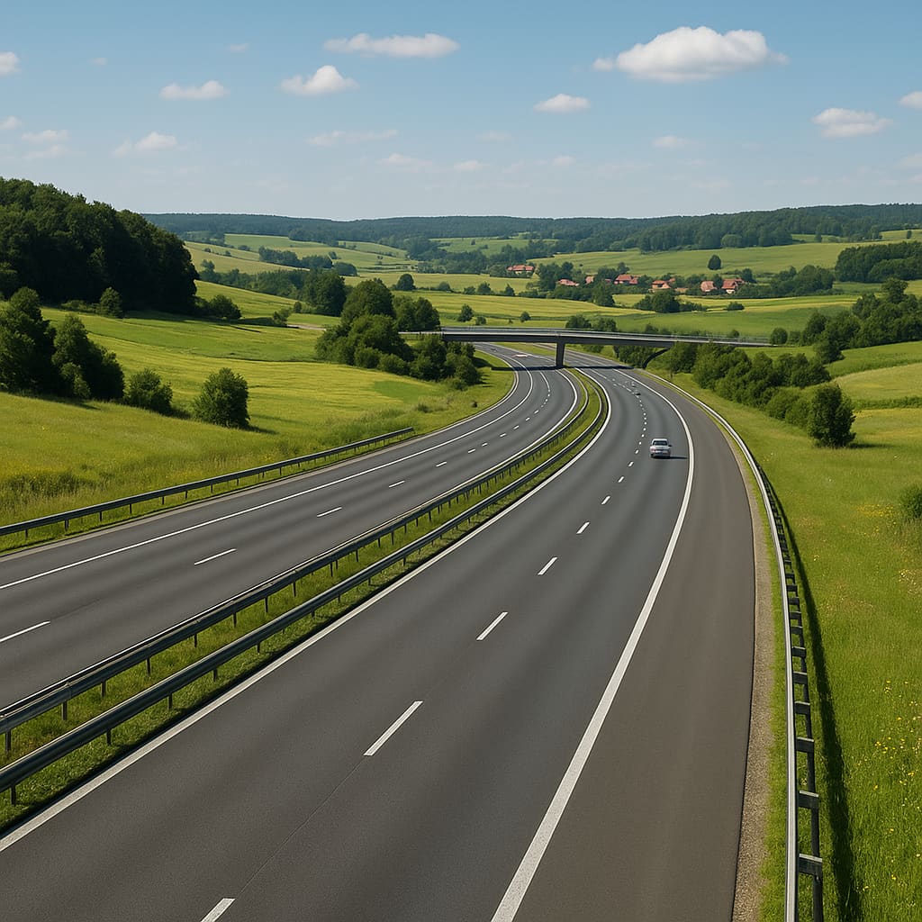Dálnice v české krajině